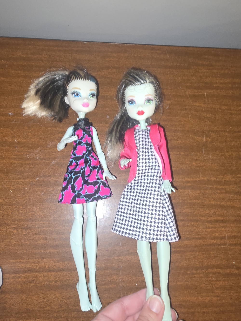 2 Monster High Doll Frankie Stein Two Different Colored Eyes